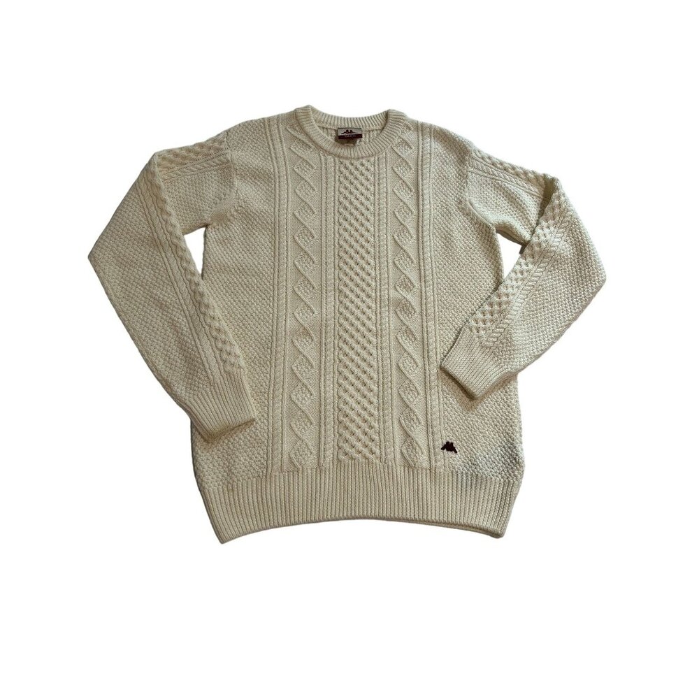 Robe di Kappa Cable Knit Sweater in Ivory